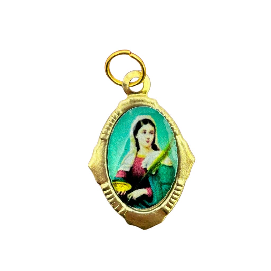 Medalha Chapa Santa Luzia