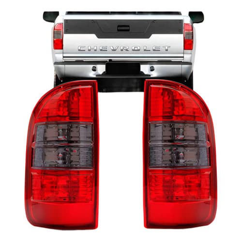 Par Lanterna Traseira S10 2001 A 2009 Fume