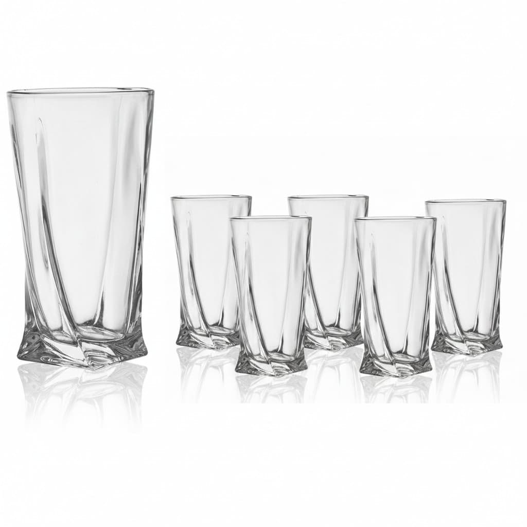 Jogo De 6 Copos 270ml Cristal Ecológico Twist Casambiente