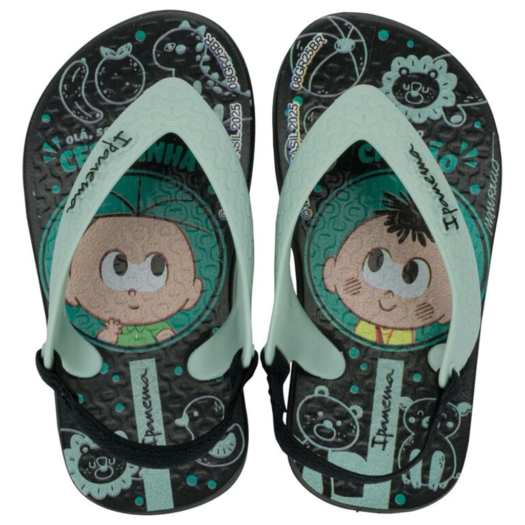 Chinelo de Bebê Ipanema Turma da Mônica