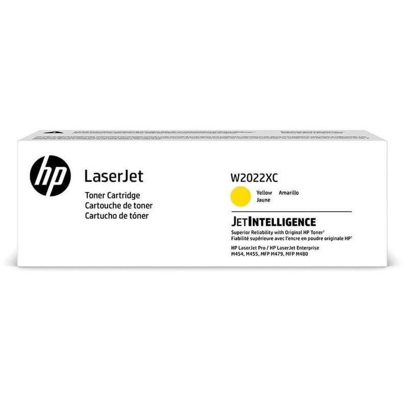 Toner HP Original (414X) W2022X amarelo 6000 páginas
