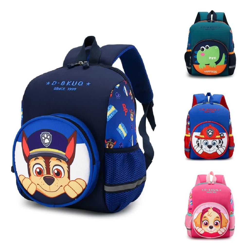 Mochila Para Crianças Patrulha Canina Desenho/Escolar