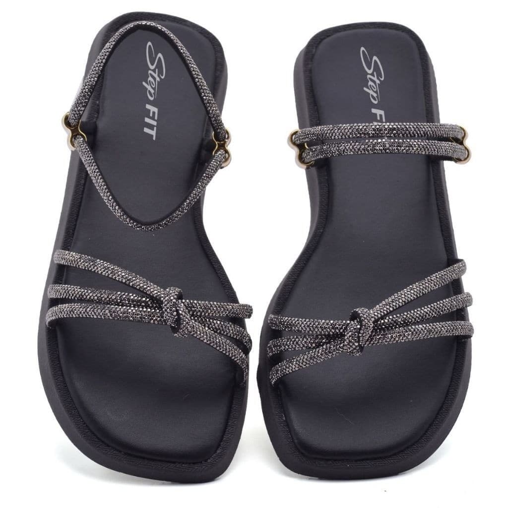 Sandália Rasteirinha Feminina Confortável  Elegante Flat Papete Antiderrapante Entrega Rápida