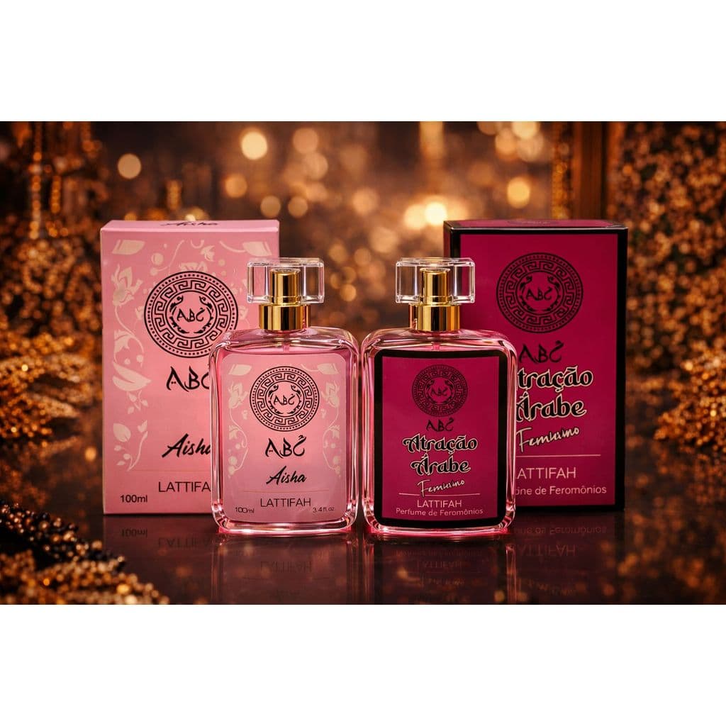 Kit 02 Perfumes Árabes Femininos Importados 100 Ml