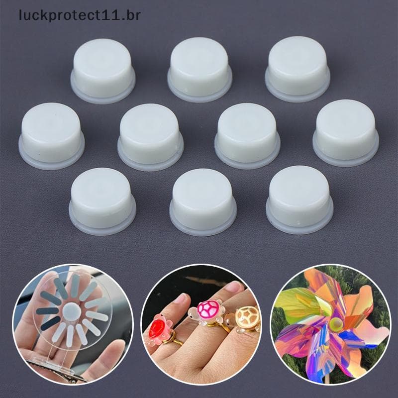 LTBR 10/20 Pçs Mini Rolamentos Rotativos Giratórios Suaves Para Diy Artesanato Caso Do Telefone Acessórios Da Plataforma
