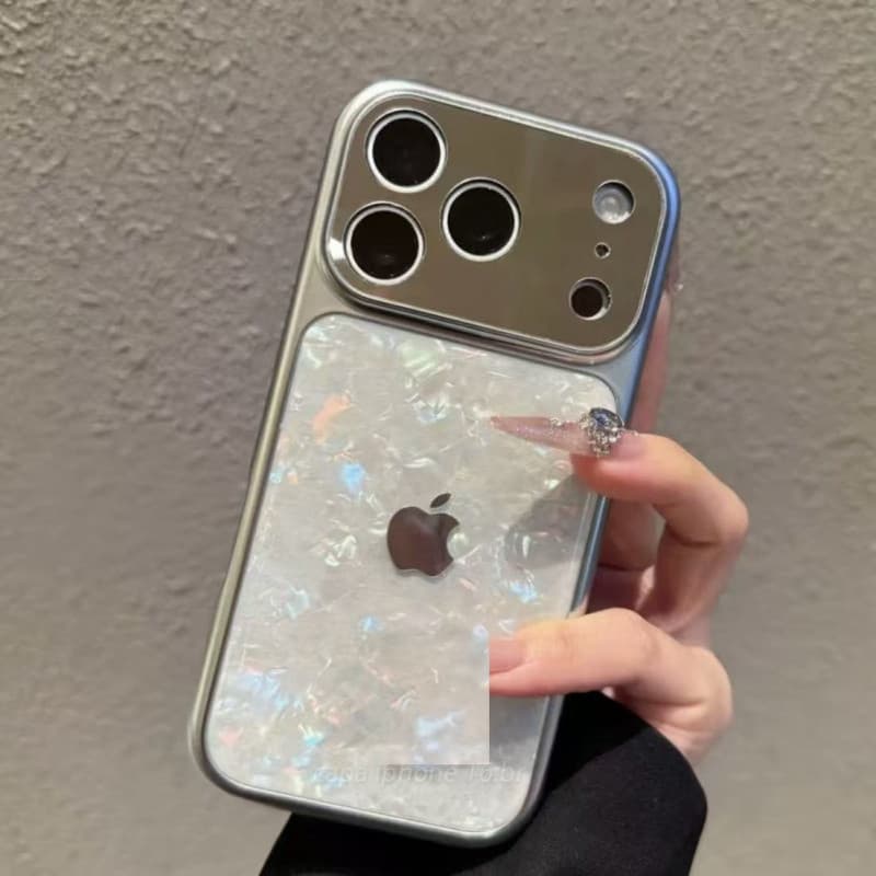 Nova Capa Feminina Colorida Galvanizada É Adequada Para iPhone 17 , 16 , 15 , 13 , 14 Pro Max E Fornece Resistência