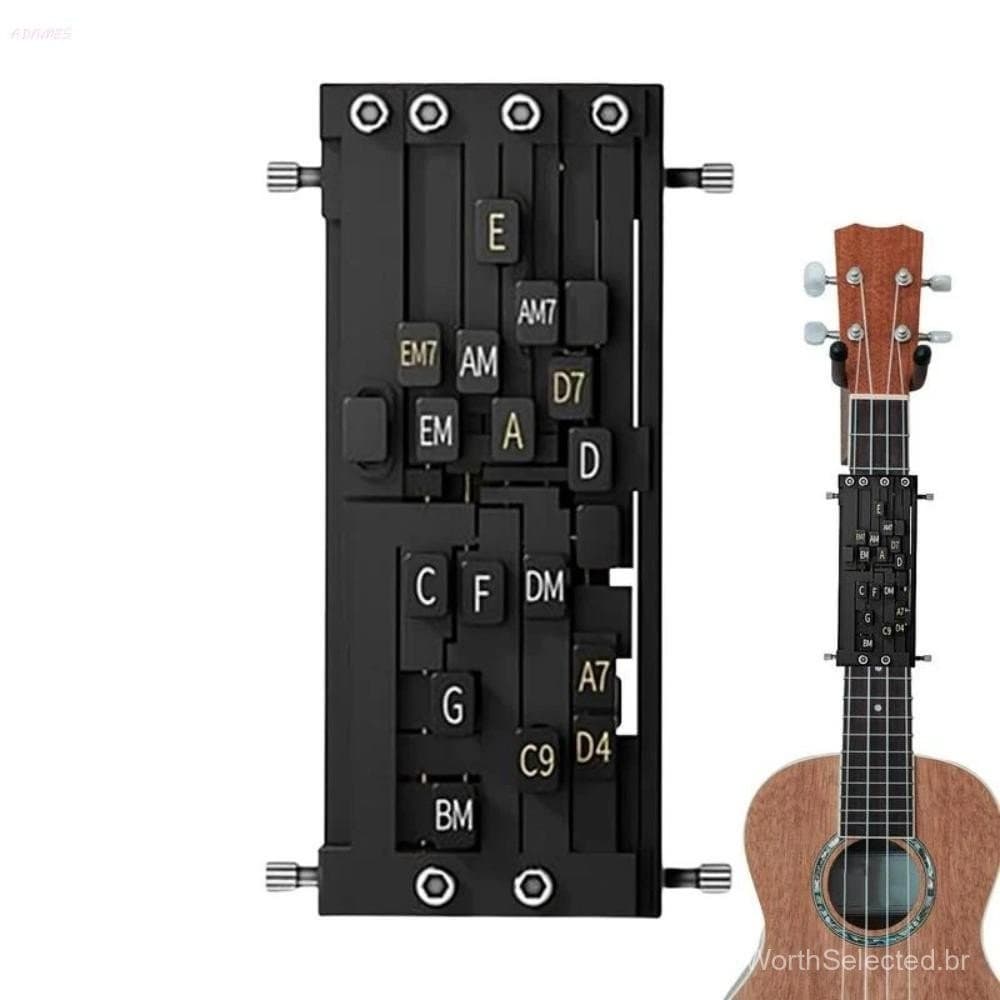 Treinador De Acordes De Guitarra , Sistema De Aprendizagem , Prensador Assistente