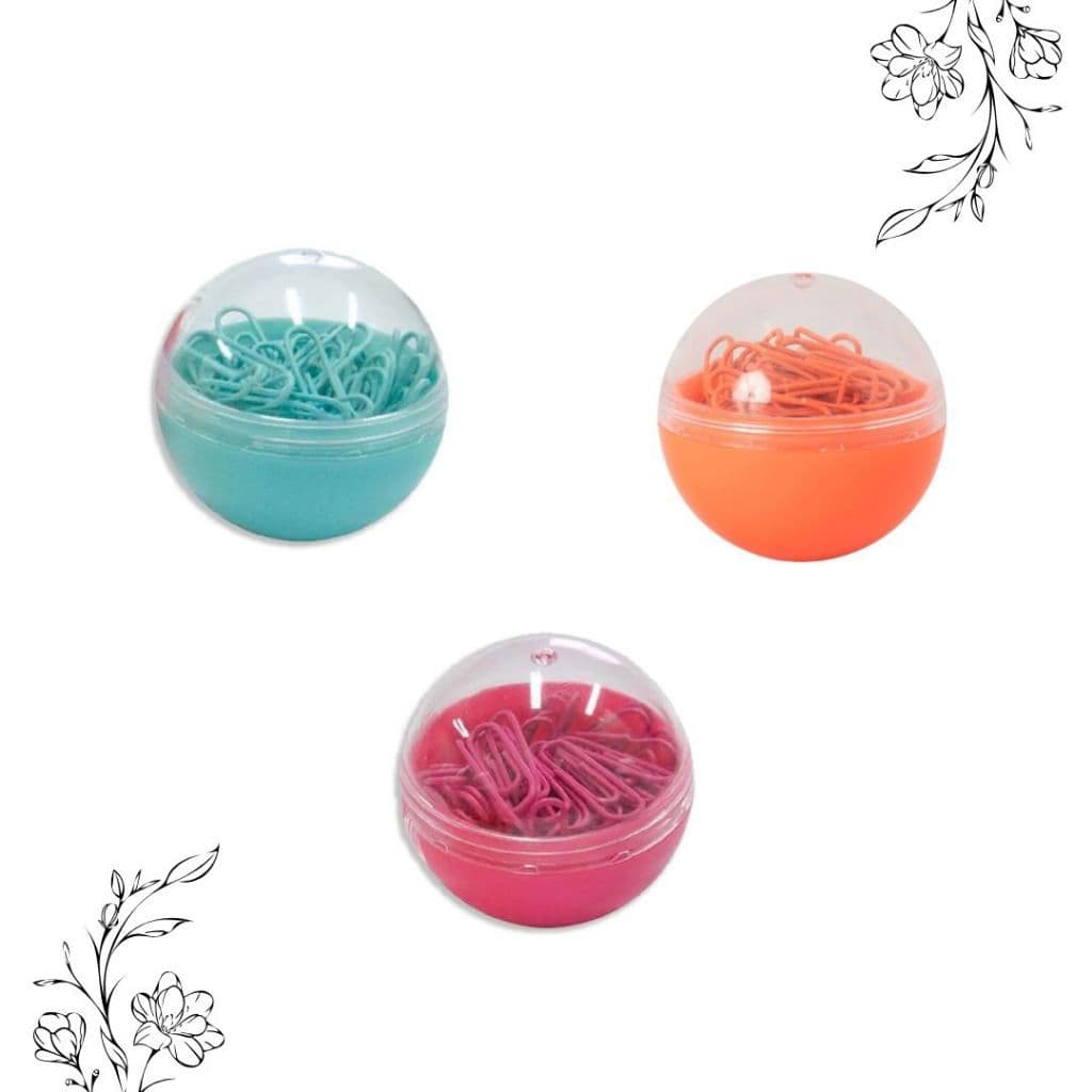 Clips 28MM Bola Com 80 Unidades Color Tilibra