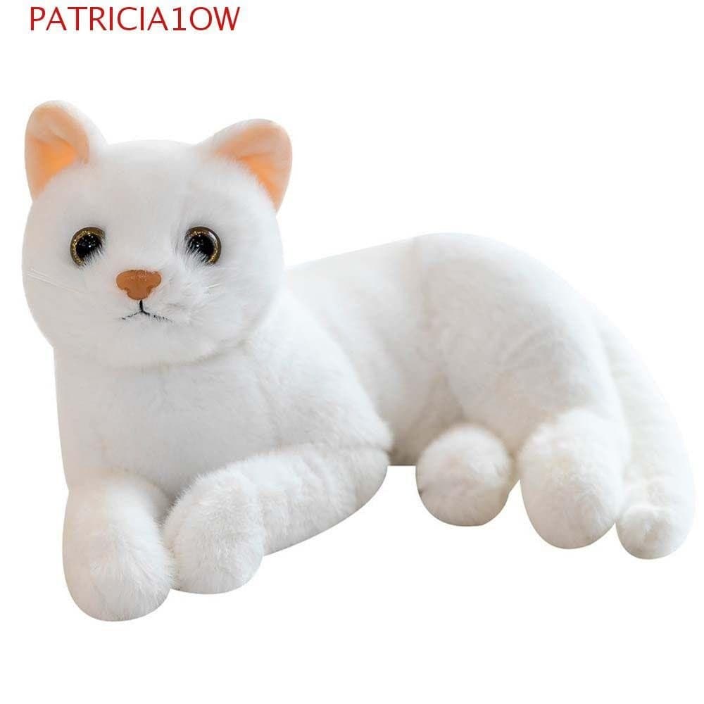 Simulação Gato Brinquedo De Pelúcia Gatinho Travesseiro Decoração De Casa Macio Apaziguar Sono Brinquedos