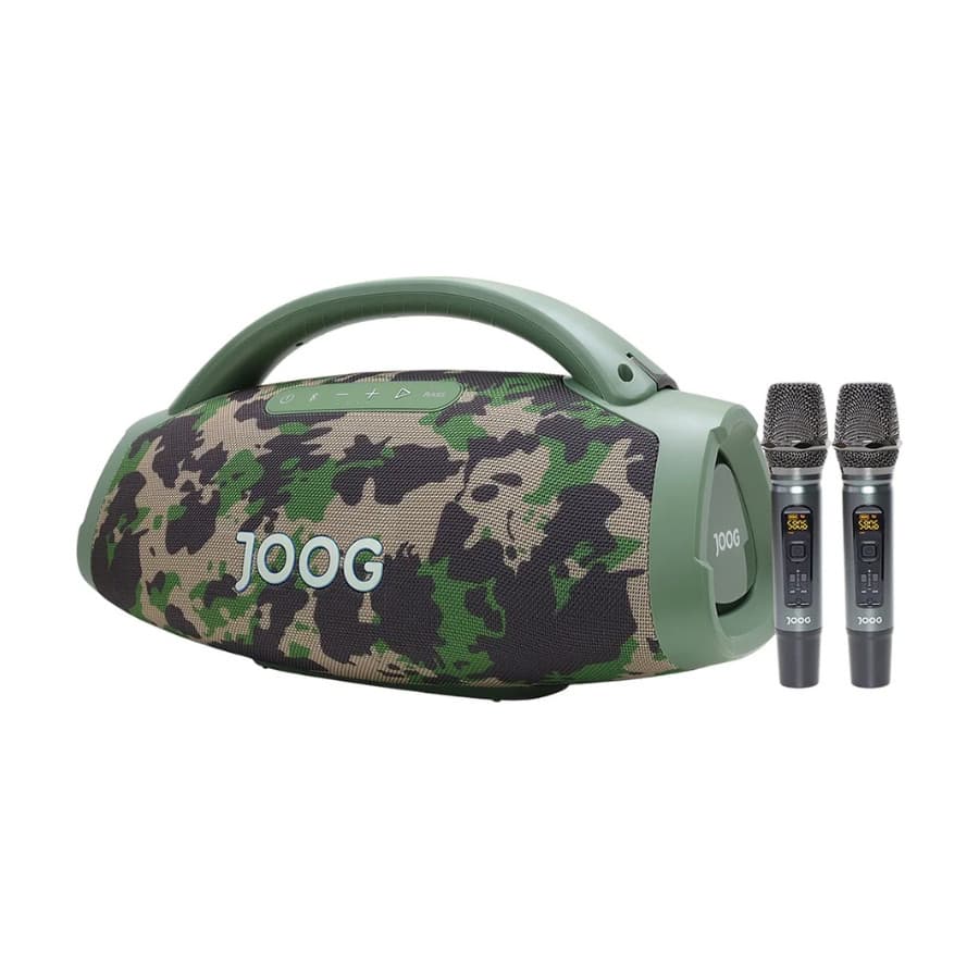joog one hi-fi 200w camuflado com carregador completo