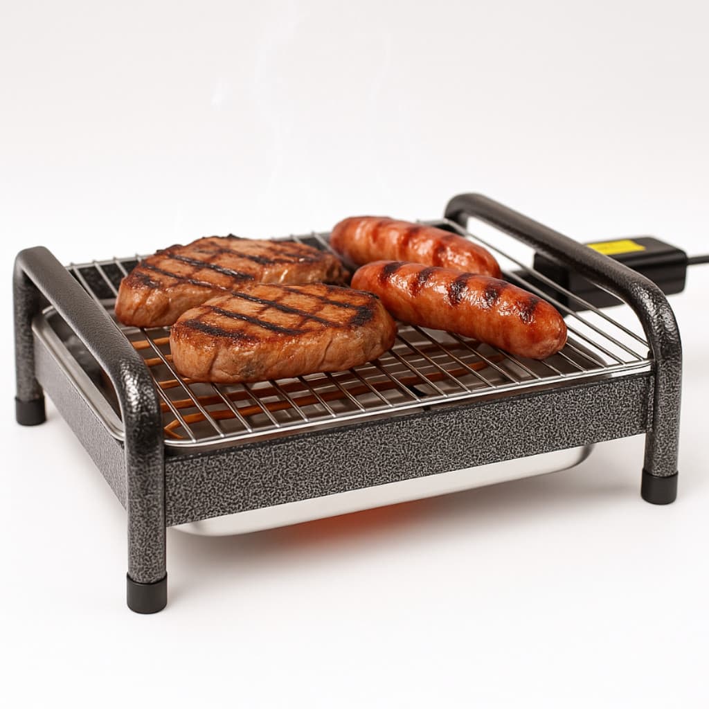Churrasqueira Elétrica Alumínio Top Grill 2 Churrasco Envio Imediato