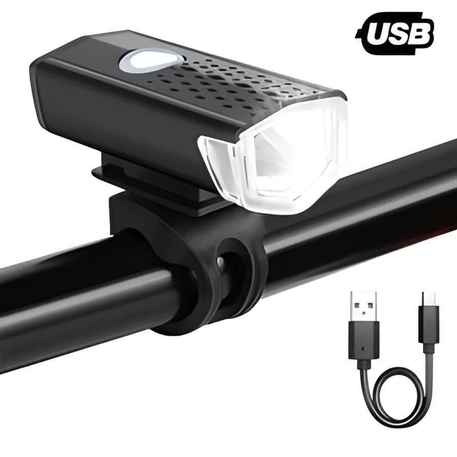 FAROL BIKE ULTRA LED LUZ POTENTE RECARREGÁVEL USB À PROVA D’ÁGUA PORTÁTIL PARA CICLISMO NOITE