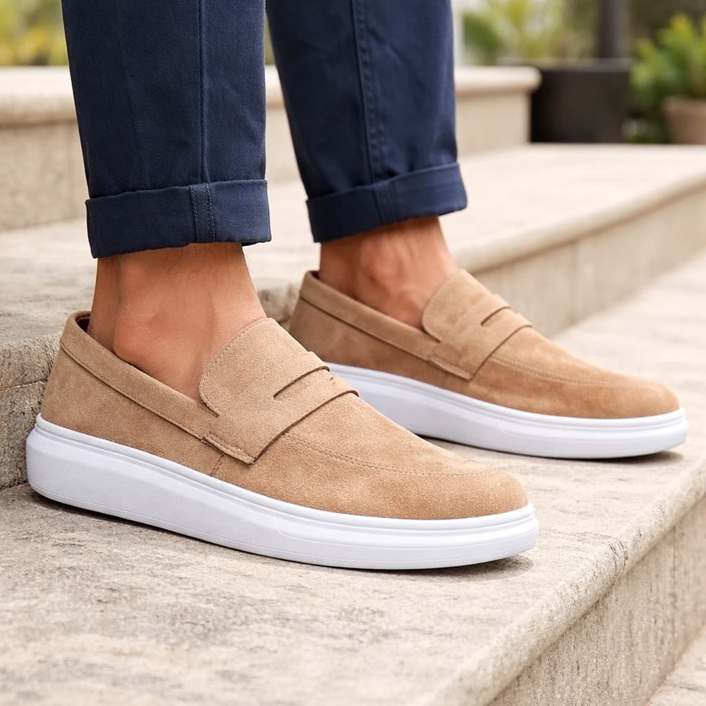 Mocassim Masculino Casual Moderno Leve Antiderrapante