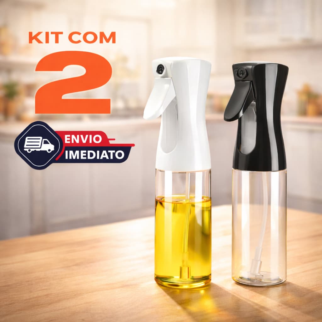 Spray Pulverizador De Azeite Vinagre 210Ml Borrifador Galheteiro