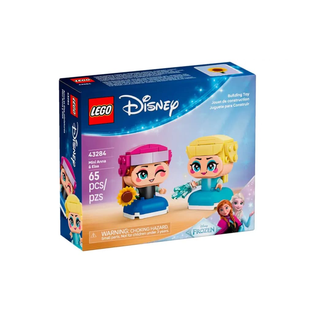 Lego Disney 43284 - Mini Anna e Elsa 65 Peças