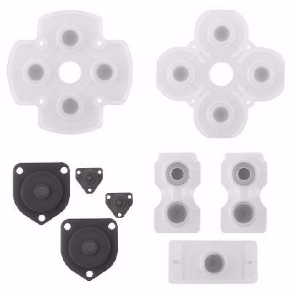 Kit Reparo Borracha Condutiva Direcional Controle Ps4 Jdm Jds 001 011