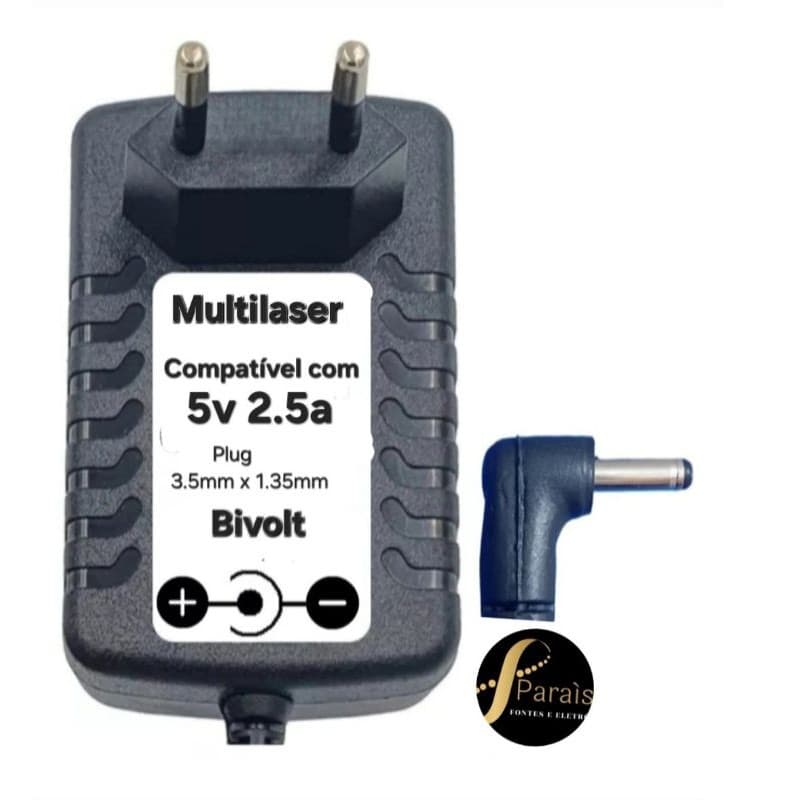Carregador Para Notebook Multilaser Pc 134 Pc135 Bivolt