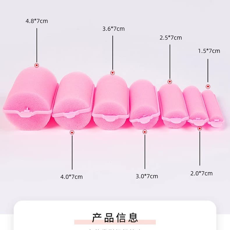 Esponja curling alta crânio superior cabelo crescente raiz ferramenta útil não machuca o cabelo curling esponja curling