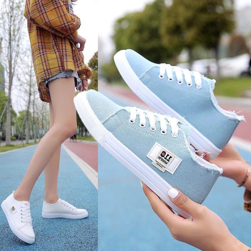 Velho pequim sapatos de lona feminino 2024 primavera verão novo estilo estudante versão coreana sola macia respirável fi