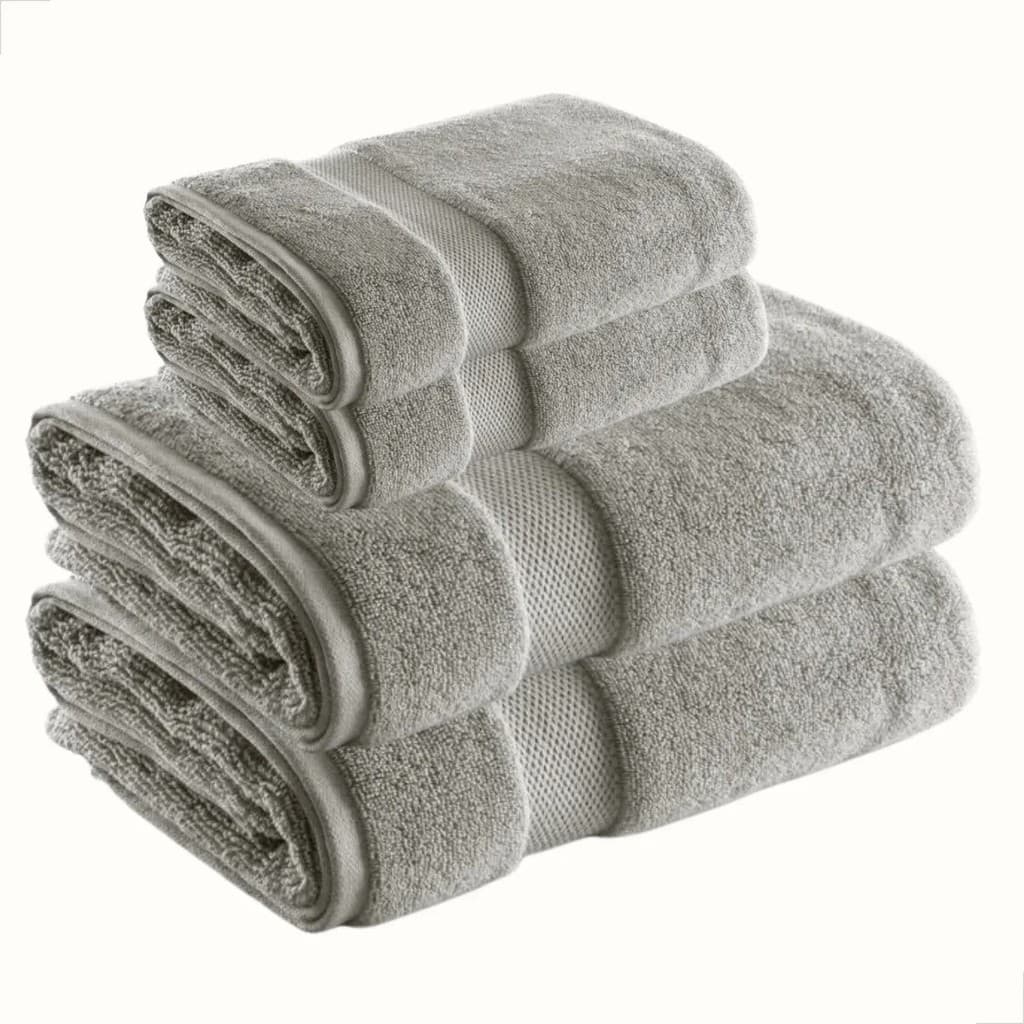 JOGO DE TOALHA DE BANHO SUPER SOFT ZERO TWIST CORTTEX Kit 4 Peças