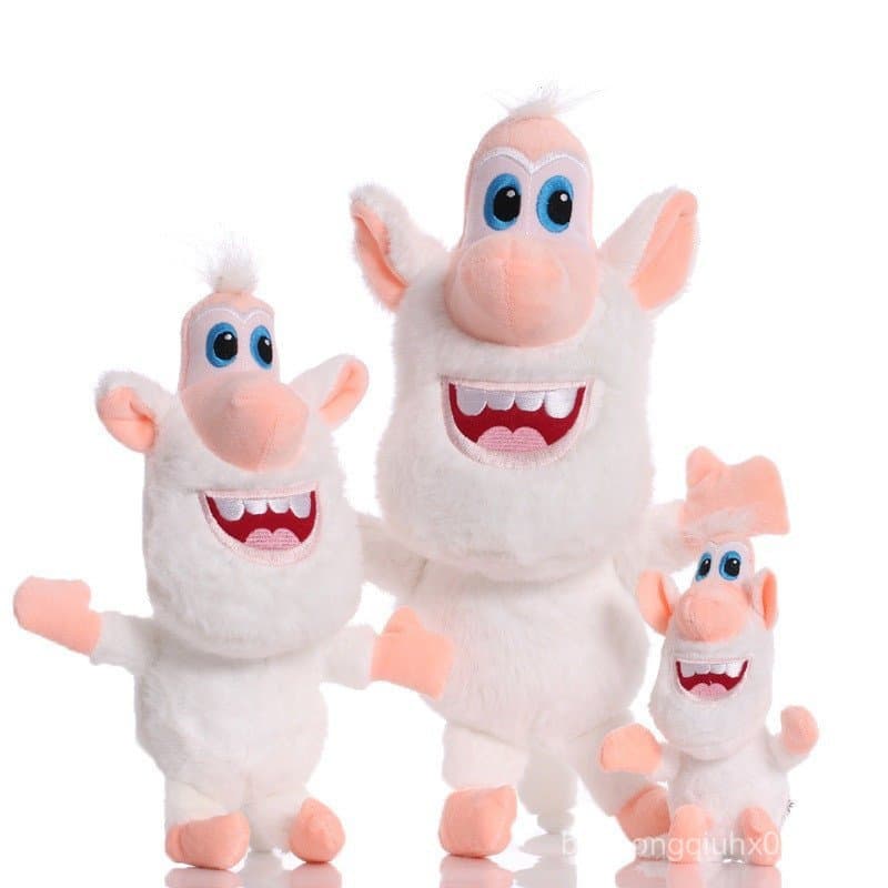 20/30/38cm Russo Cooper Branco De Porco Plushes Booba Buba Brinquedos De Pelúcia Bonecos Animais Recheados Pingente Plus