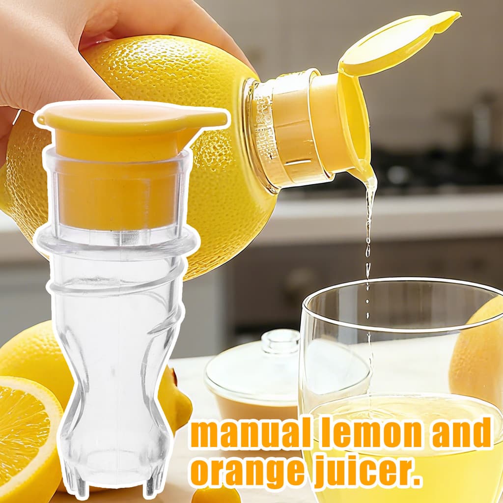 Espremedor Manual De Frutas Cítricas De 4 Unidades Para Limão Laranja , Portátil De Material De PC Durável , Ferramenta