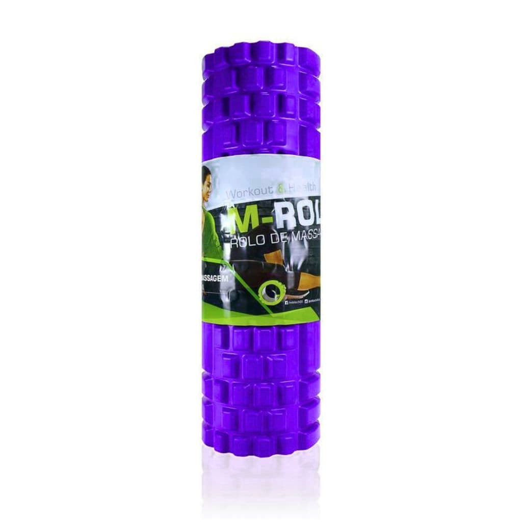 ROLO DE MASSAGEM LIBERAÇÃO MIOFASCIAL MBFIT 45CM LILÁS