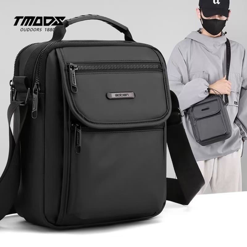 Bolsa Tiracolo Masculina De Mão Alta Capacidade Multifuncional Impermeável importar 1