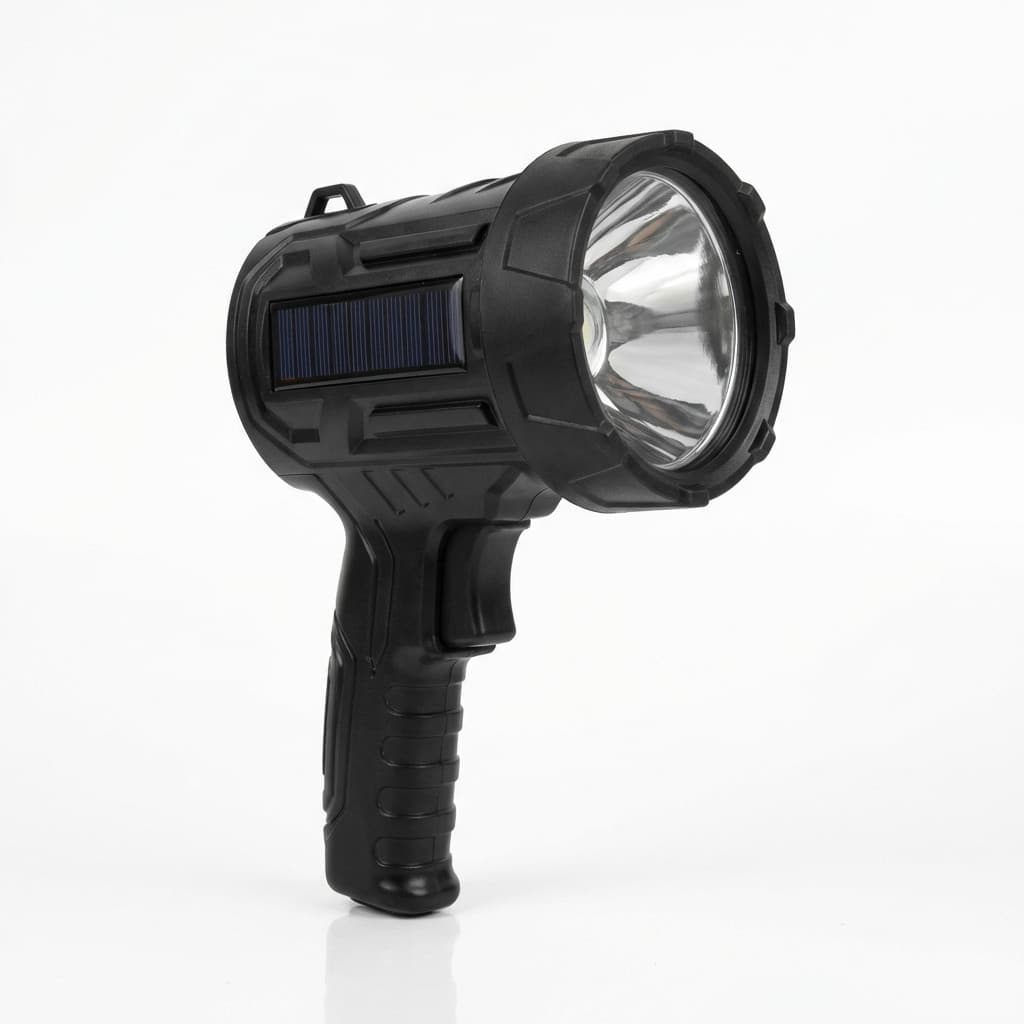 Lanterna Tipo Farol Portátil com Luzes Coloridas de Alerta para Iluminação Geral Wassay Recarregável via USB