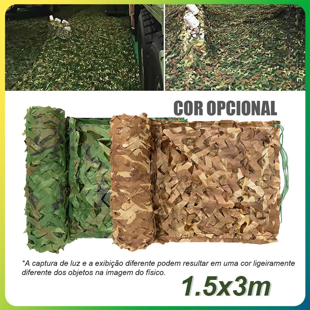 1,5x3m camuflagem protetor solar net caça pára-sol net para caça festa de acampamento decoração de festa