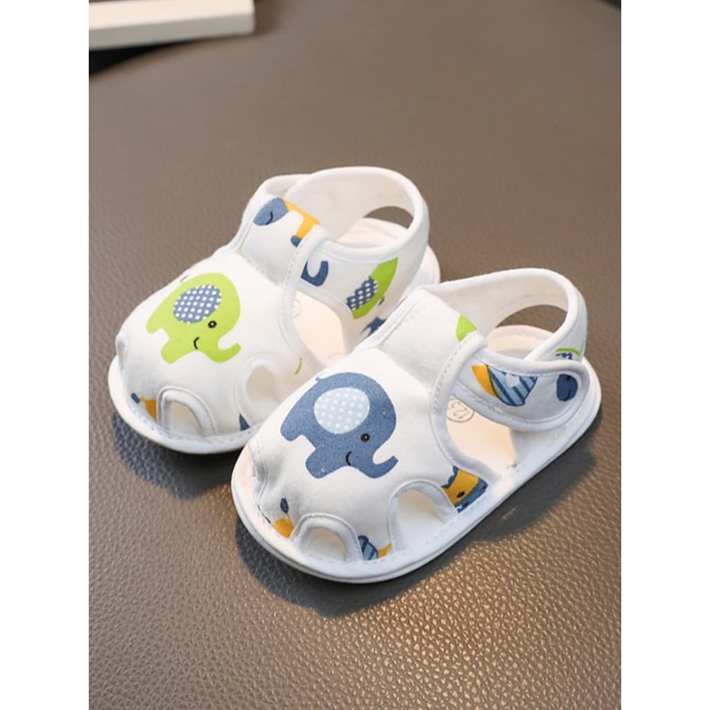 Sandálias de bebê verão sapatos de sola macia da criança 1 ano de idade menino bebê 8 meses passo frente sapatos infanti
