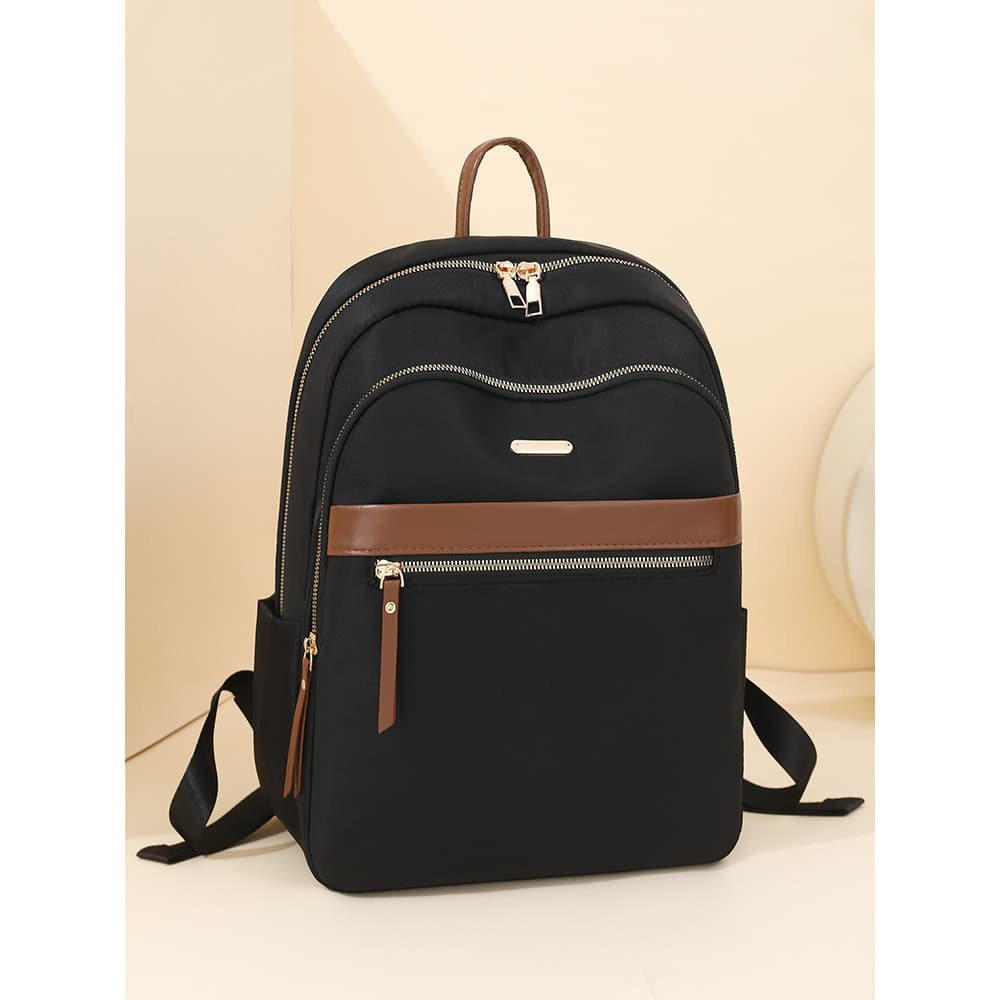 Mochila feminina 2025 novo estilo moda viagem leve saco Oxford pano mochila de viagem estudante universitário computador