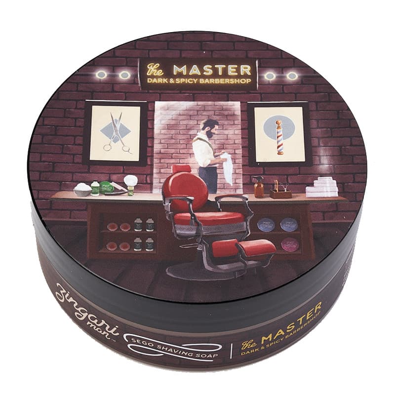 Sabor de barbear masculino zingariman MASTER Sabonete Sabone de espuma de barbea