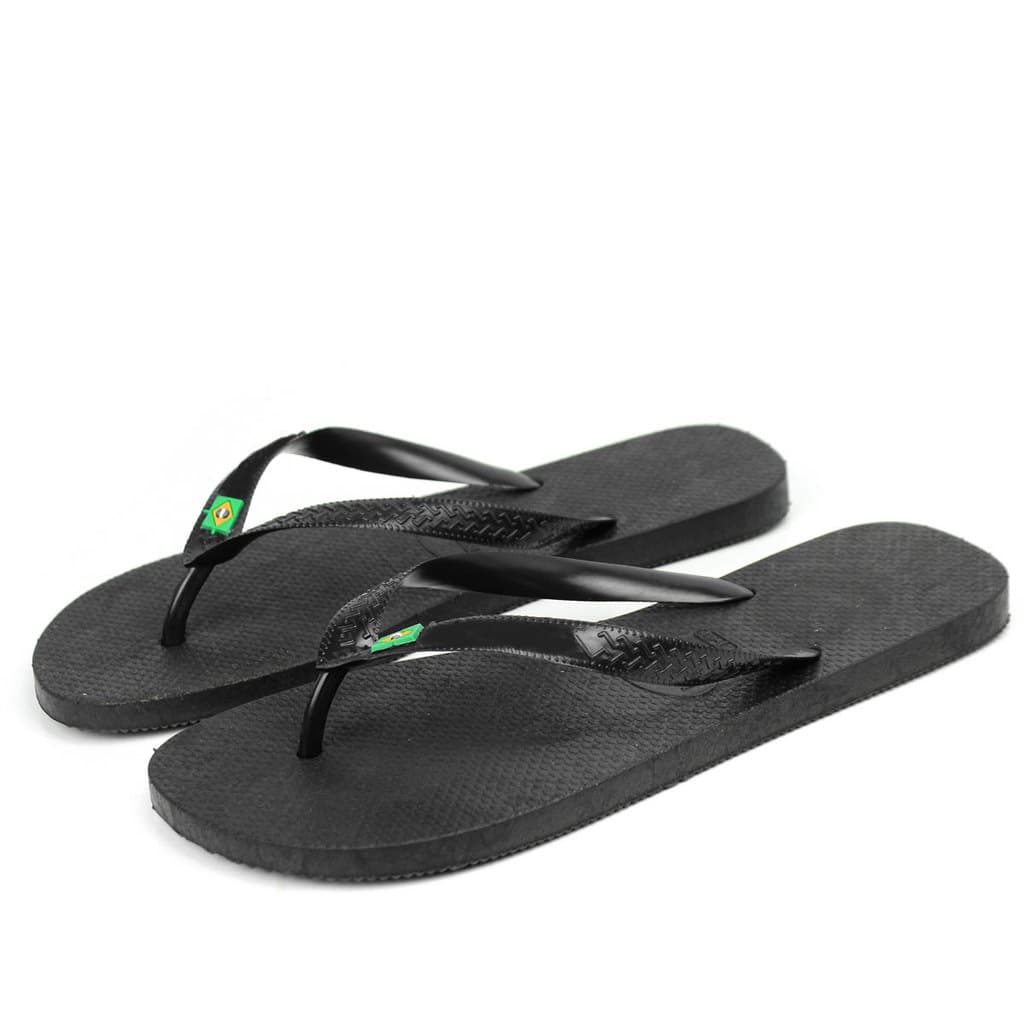 Chinelo Sandalia de Dedo Unissex Brasil Bandeirinha