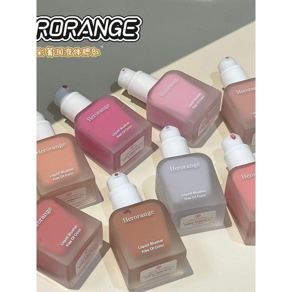 HERORANGE HERORANGE Essência Hidratante Líquido Blush Estilo Coreano Revista Japonesa Revela Tender Natural Iluminando T