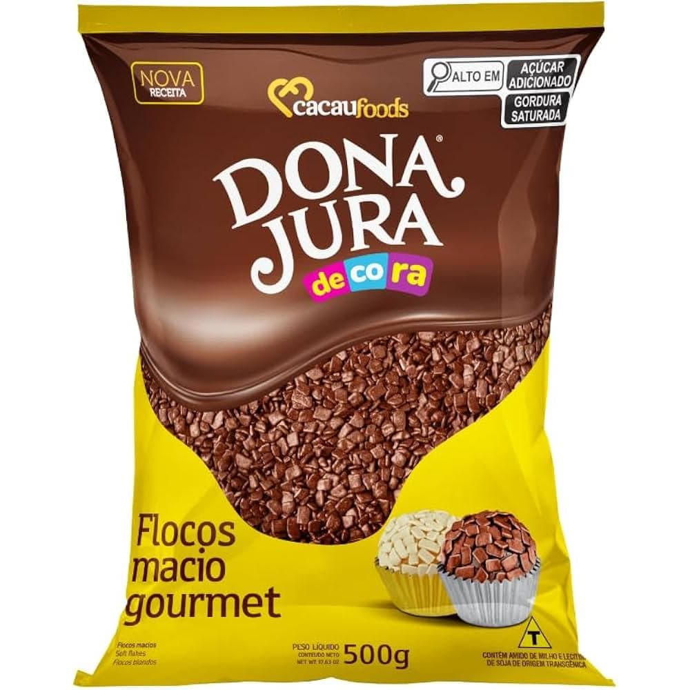 Escamas Macias Sabor Chocolate 500 gr Cacau Foods