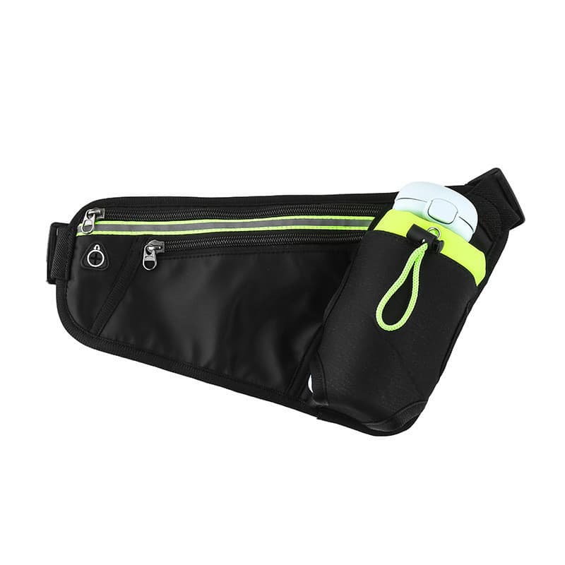 Pochete Esportiva com Porta Garrafa para Corrida Academia Caminhada Fitness Porta Celular Ajustável