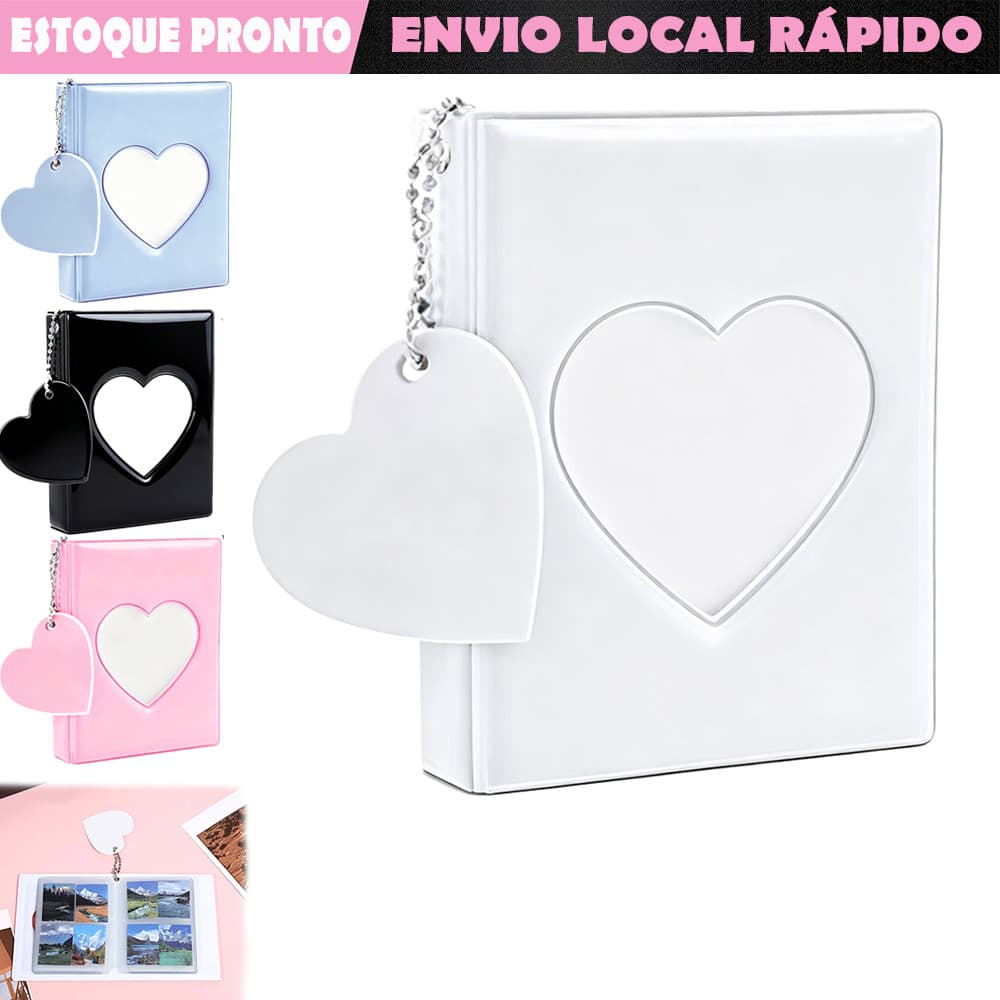 Photocard 11X8.5cm Kpop Álbum Photocard Holder Book Álbum de Fotos Kpop Álbum para Colecionar Fotos Página 16