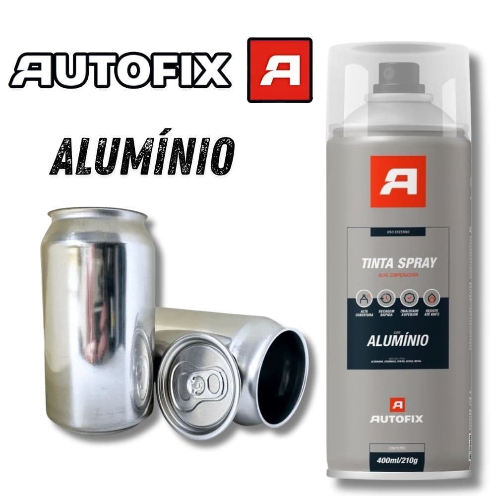 Spray Alumínio Alta Temperatura 400ml – Show Total ! OK