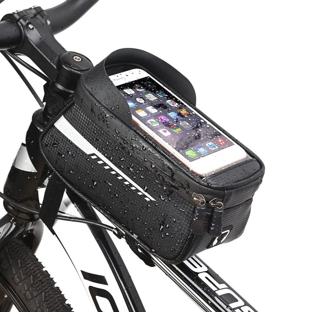 Bolsa para Bike Case viagem moto Celular Protetora Ciclismo Forro Interno Resistente a Água