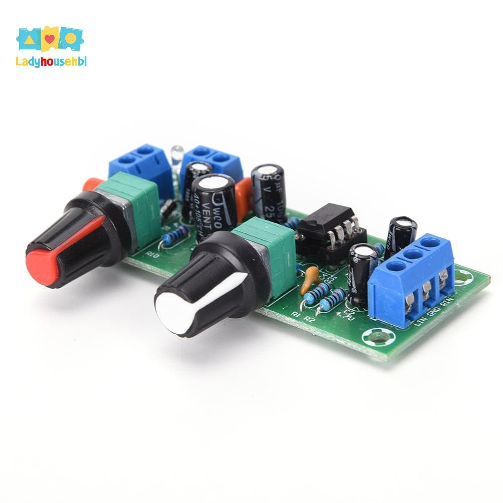 LAHG > 12V-24V Filtro Passa-Baixa NE5532 Placa Pré-Amplificador De Processo De Subwoofer Nova
