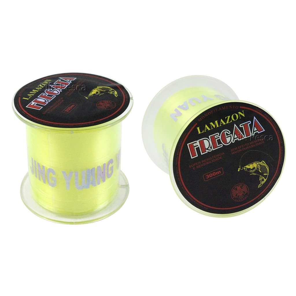 Linha Monofilamento Lamazon Fregata 0,33mm/11,5kg 300 Metros - Várias Cores