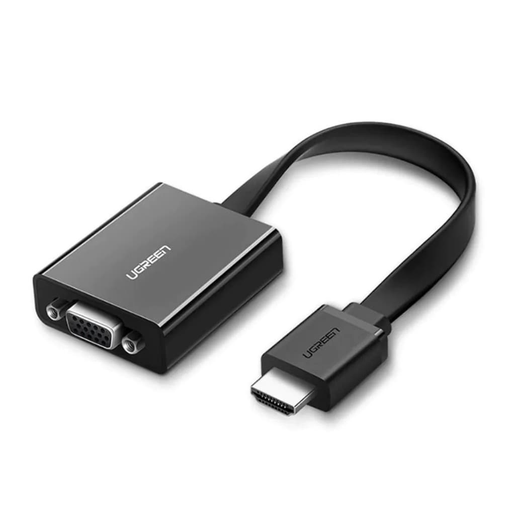Adaptador Hdmi para VGA  com Porta Áudio 3.5mm 1080p 60Hz