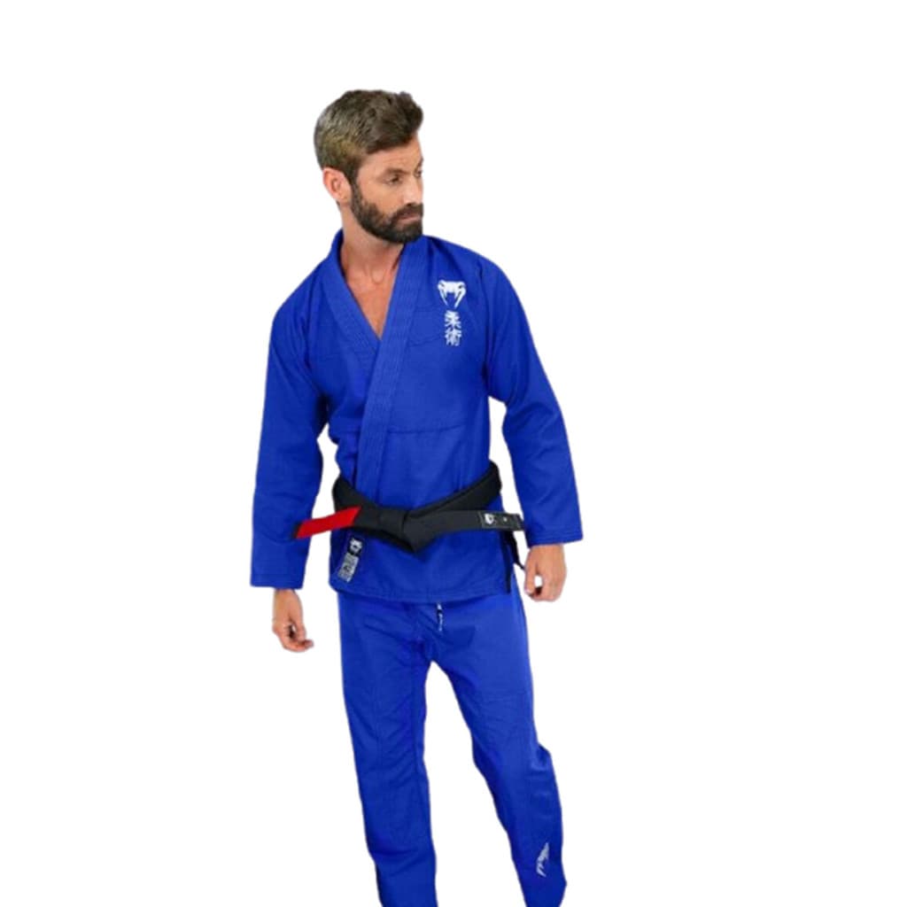 Kimono Venum Jiu Jitsu Contender Ultralight 100% Algodão JJB Azul
