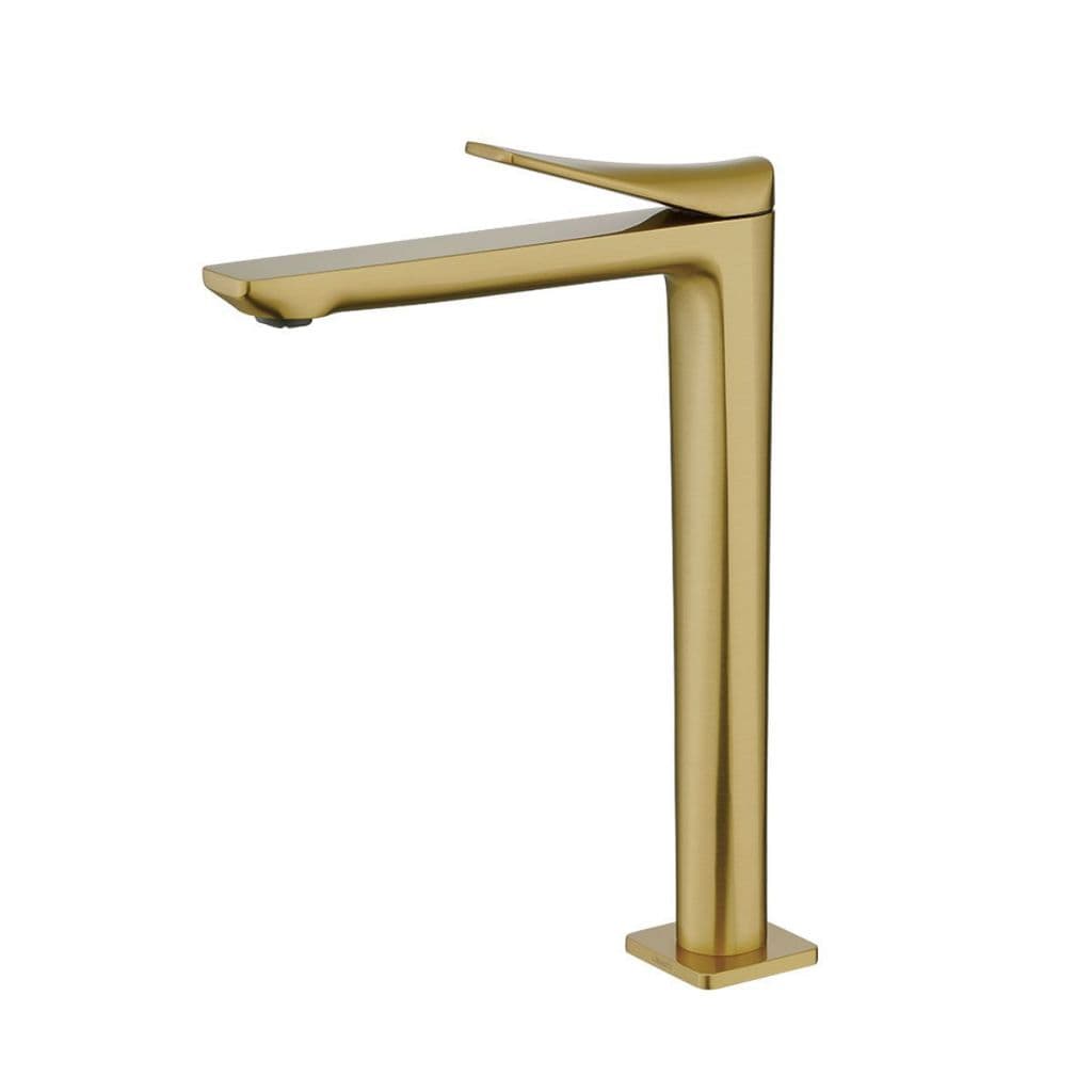 Torneira Lavatório Cuba Apoio Loren Neo Brushed Gold 1195 G92 Lorenzetti