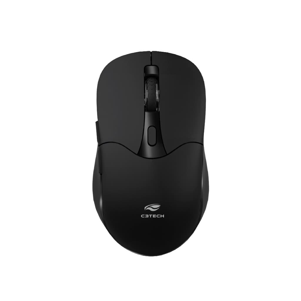 Mouse sem fio recarregável Dual Mode, preto C3Tech -  M-BT60BK