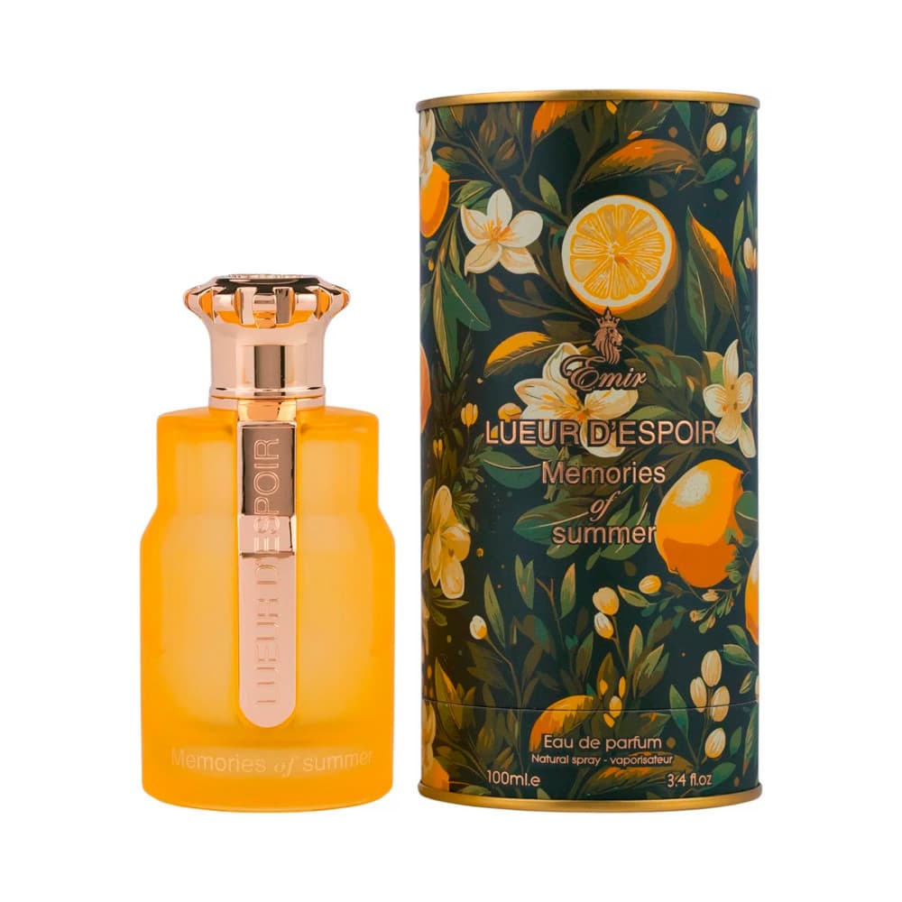 Perfume Paris Corner Emir Lueur D'Espoir Memories of Summer EDP Unissex 100ml