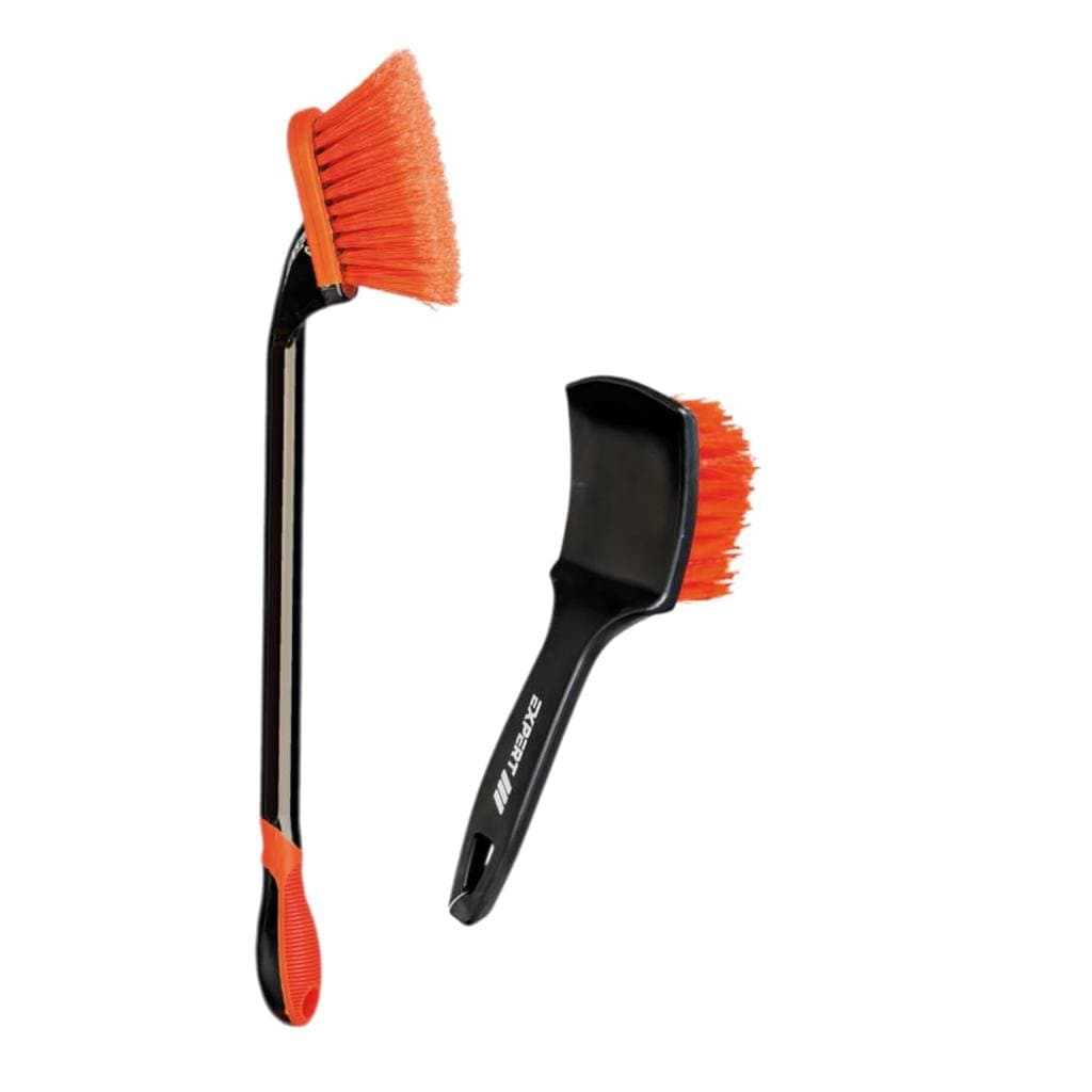 Escova Limpeza De Pneus + Escova Caixa De Roda Longa Expert