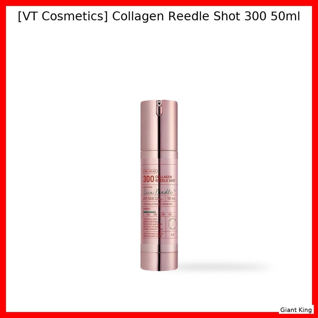 [VT Cosmetics] Colágeno Reedle Shot 300 50ml/Tiro De Coreano/Essência Leve Da Giant King