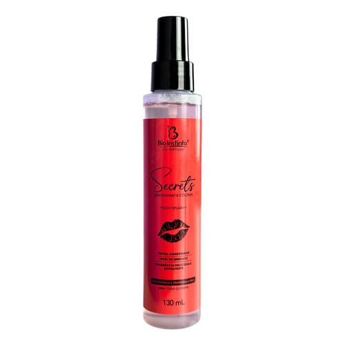 Body Splash Secrets Desodorante Colônia 130ml Unissex Floral